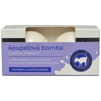 Kúpeľová bomba s kozím mliekom 2 x 75 g